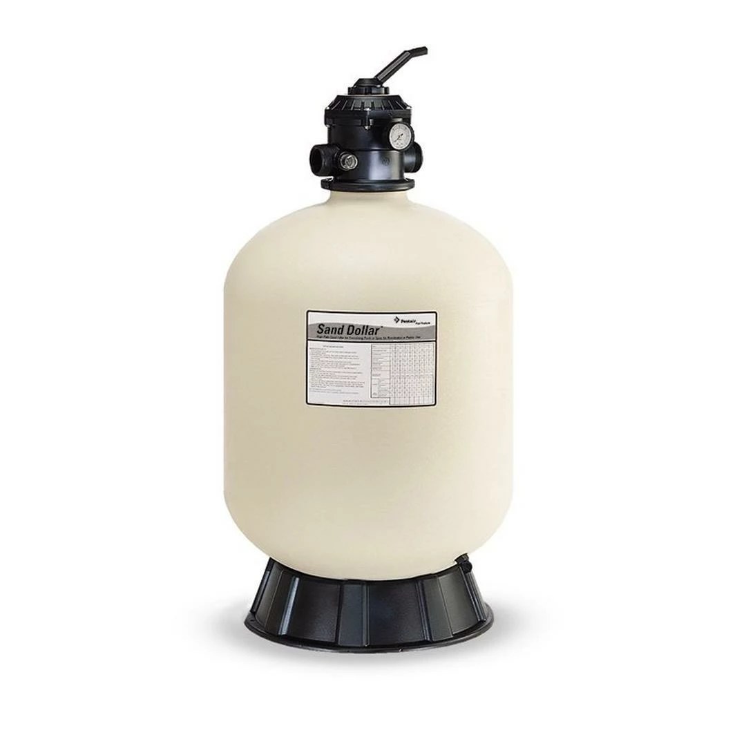 Pentair - EC-145320 Sand Dollar SD40 Top Mount 19" Pool Sand Filter With 1-1/2" Multiport Valve - Limited Warranty 4 Pentair - EC-145320 Sand Dollar SD40 Top Mount 19" Pool Sand Filter With 1-1/2" Multiport Valve - Limited Warranty - Image 2