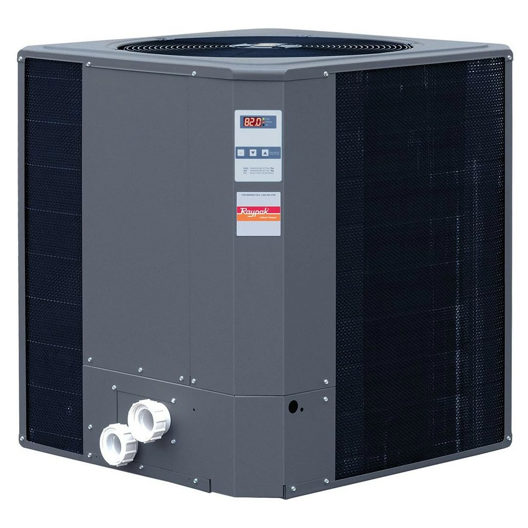 Raypak - R5450ti-E Digital, Titanium, 103K BTU Electric Pool Heat Pump, 208/230V 4 Raypak - R5450ti-E Digital, Titanium, 103K BTU Electric Pool Heat Pump, 208/230V - Image 2