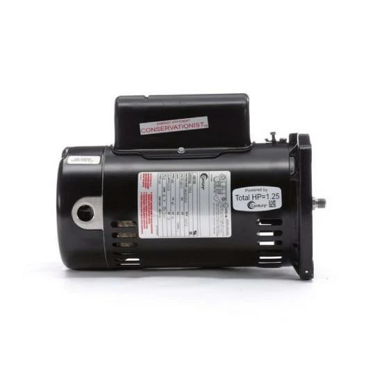 Century A.O. Smith - 48Y Square Flange 1 HP Up-Rated Pool Filter Motor, 12.6/6.3A 115/230V 6 Century A.O. Smith - 48Y Square Flange 1 HP Up-Rated Pool Filter Motor, 12.6/6.3A 115/230V - Image 4