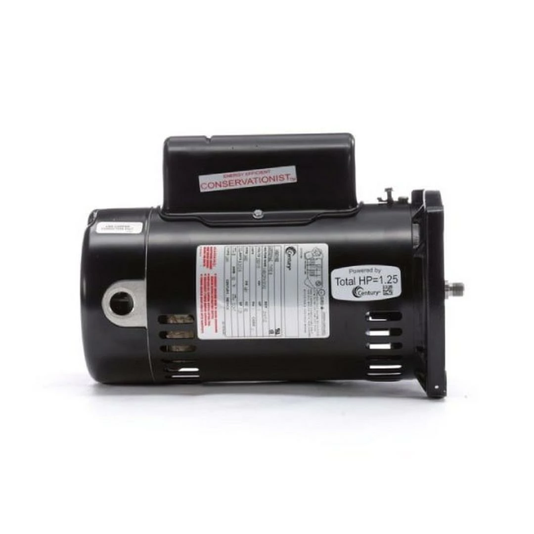 Century A.O. Smith - 48Y Square Flange 1 HP Up-Rated Pool Filter Motor, 12.6/6.3A 115/230V 10 Century A.O. Smith - 48Y Square Flange 1 HP Up-Rated Pool Filter Motor, 12.6/6.3A 115/230V - Image 8