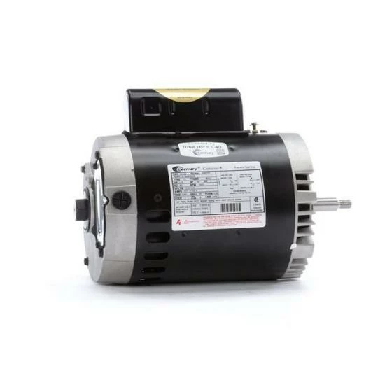 Century A.O. Smith - B128 C-Face Single Speed 1HP Full Rated 56J Pump Motor, 7.2/14.4A 115/230V 4 Century A.O. Smith - B128 C-Face Single Speed 1HP Full Rated 56J Pump Motor, 7.2/14.4A 115/230V - Image 2