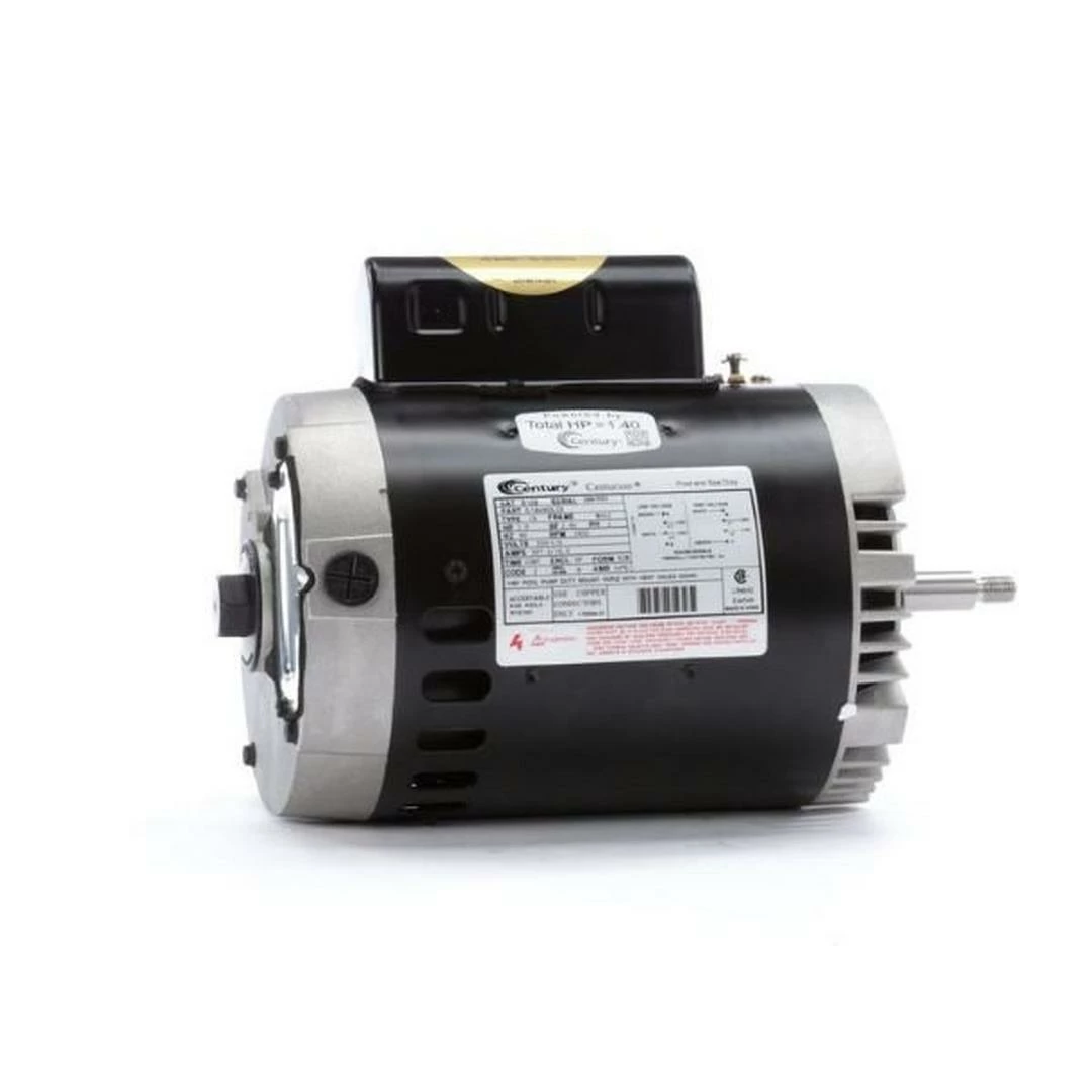 Century A.O. Smith - B128 C-Face Single Speed 1HP Full Rated 56J Pump Motor, 7.2/14.4A 115/230V 8 Century A.O. Smith - B128 C-Face Single Speed 1HP Full Rated 56J Pump Motor, 7.2/14.4A 115/230V - Image 6