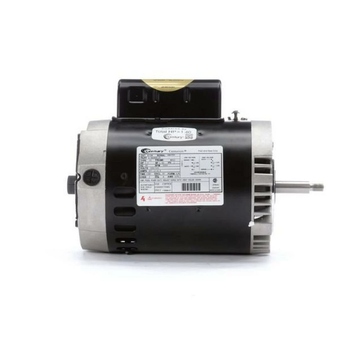 Century A.O. Smith - B128 C-Face Single Speed 1HP Full Rated 56J Pump Motor, 7.2/14.4A 115/230V 9 Century A.O. Smith - B128 C-Face Single Speed 1HP Full Rated 56J Pump Motor, 7.2/14.4A 115/230V - Image 7