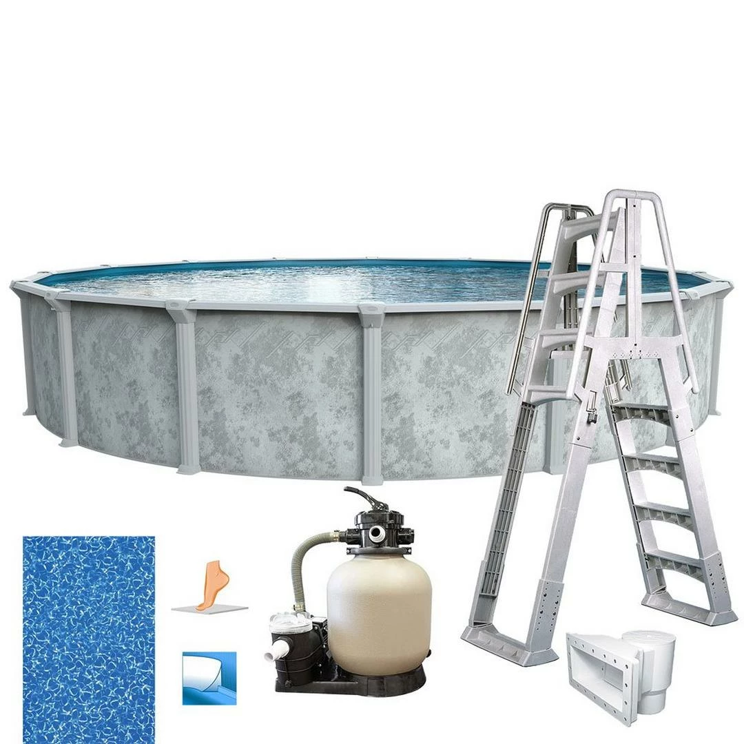 Ambassador 18' X 52" Round Above Ground Pool Package 8 Ambassador 18' X 52" Round Above Ground Pool Package - Image 6