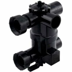 Jandy - DEL Series 2-in-1 Neverlube Multiport Backwash Valve With Pre-Plumbed Union Kit -US Swimming Pool Sales 2024 DEL Series 2 in 1 Neverlube Multiport Backwash Valve with Pre Plumbed Union Kit 2