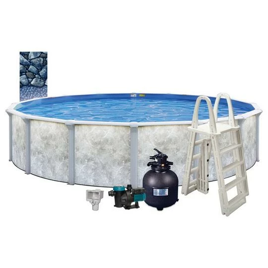 Eden 21' X 52" Round Above Ground Pool Package 3 Eden 21' X 52" Round Above Ground Pool Package