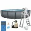 Edge 18' X 52" Round Above Ground Pool Package -US Swimming Pool Sales 2024 Edge 18 x 52 Round Above Ground Pool Package