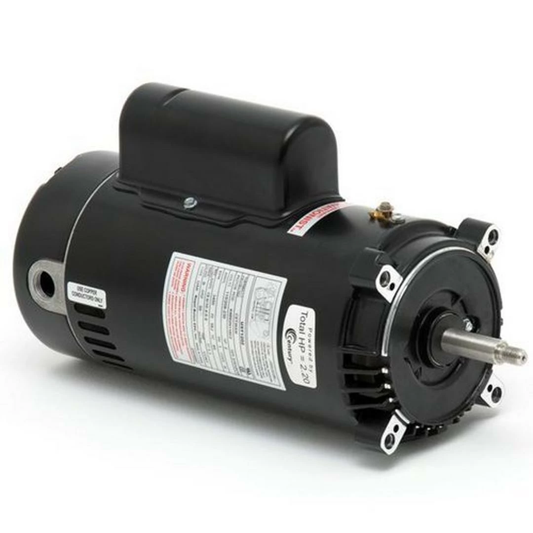 Century A.O. Smith - Emerson 56C C-Flange Single Speed 2HP Full Rated Pool And Spa Motor 4 Century A.O. Smith - Emerson 56C C-Flange Single Speed 2HP Full Rated Pool And Spa Motor - Image 2