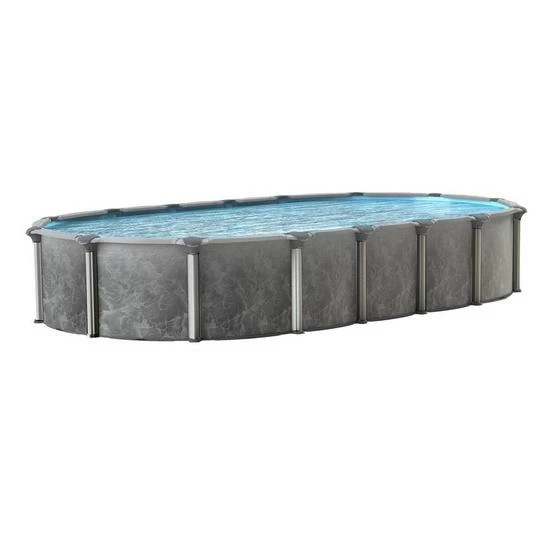 Emotion 18'x33' X 52" Oval Above Ground Pool Package 4 Emotion 18'x33' X 52" Oval Above Ground Pool Package - Image 2
