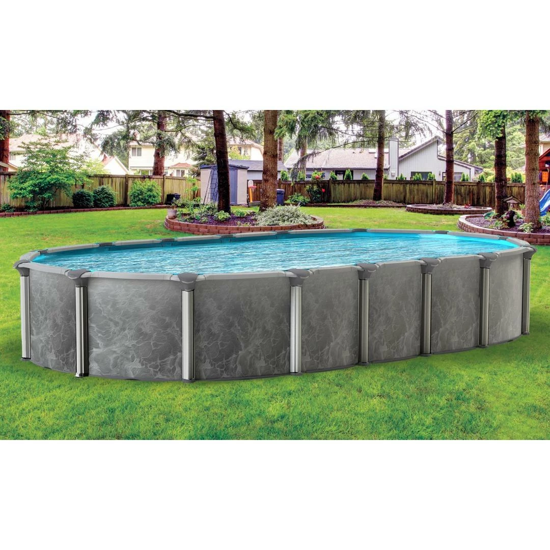 Emotion 18'x33' X 52" Oval Above Ground Pool Package 10 Emotion 18'x33' X 52" Oval Above Ground Pool Package - Image 8