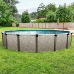 Epic 18' X 52" Round Above Ground Pool Package -US Swimming Pool Sales 2024 Epic 18 x 52 Round Above Ground Pool Package 7