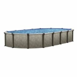 Epic 18'x33' X 52" Oval Above Ground Pool Package -US Swimming Pool Sales 2024 Epic 18x33 x 52 Oval Above Ground Pool Package 1