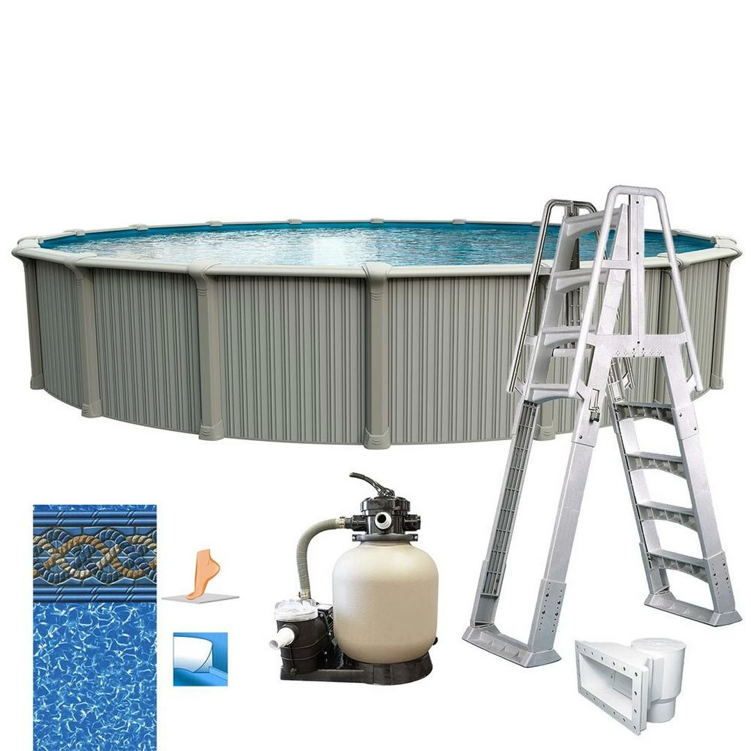 Excursion 28' X 54" Round Above Ground Pool Package 7 Excursion 28' X 54" Round Above Ground Pool Package - Image 5