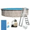 Marina 18' X 52" Round Above Ground Pool Package -US Swimming Pool Sales 2024 Marina 18 x 52 Round Above Ground Pool Package
