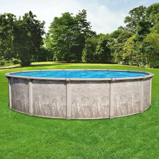 Marina 30' X 52" Round Above Ground Pool Package 5 Marina 30' X 52" Round Above Ground Pool Package - Image 3