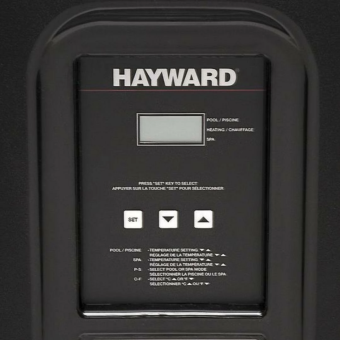 Hayward - W3HP21404T HeatPro 140K BTU, 230V, Titanium, Digital, Electric Pool Heat Pump 10 Hayward - W3HP21404T HeatPro 140K BTU, 230V, Titanium, Digital, Electric Pool Heat Pump - Image 8