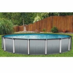 Leslie's - Weekender Premium 21' Round Above Ground Pool Package With Upgraded 15" Sand Filter System -US Swimming Pool Sales 2024 Weekender Premium Above Ground Pool Package 27