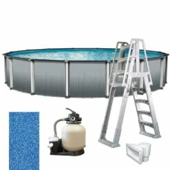 Leslie's - Weekender Premium 27' Round Above Ground Pool Package With Upgraded 19" Filter 23 Leslie's - Weekender Premium 27' Round Above Ground Pool Package With Upgraded 19" Filter -US Swimming Pool Sales 2024 Weekender Premium Above Ground Pool Package 35